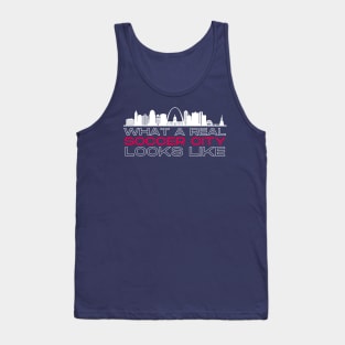 Real Soccer City Navy Tank Top